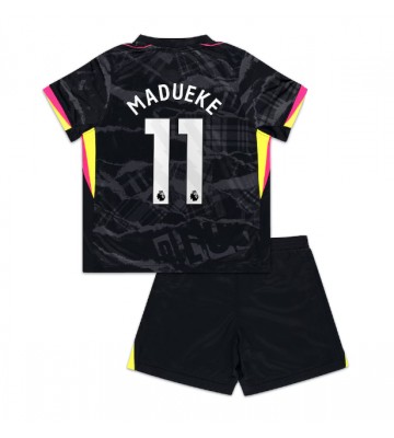 Chelsea Noni Madueke #11 Tredje Kläder Barn 2024-25 Kortärmad (+ Korta byxor)